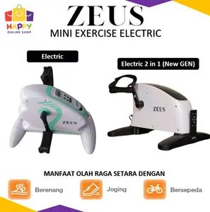 Zeus Mini Electric Static Bike Therapy Sepeda Elektrik Terapi Statis Alat Olahraga