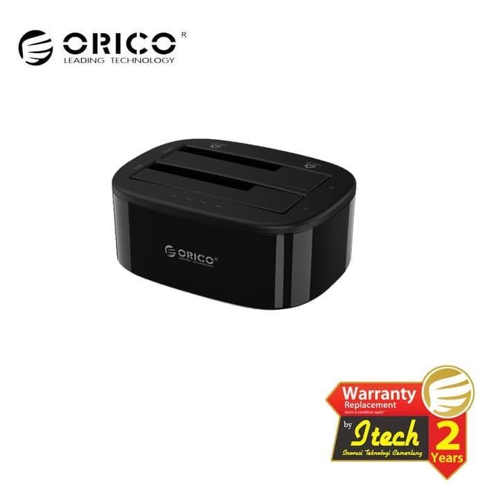 Gambar Orico 6228US3-C - Super Speed 2 Bay Hard Drive Dock USB 3.0 With Clone Blue Disk Hdd dari Multi Komputer Kota Administrasi Jakarta Barat Tokopedia