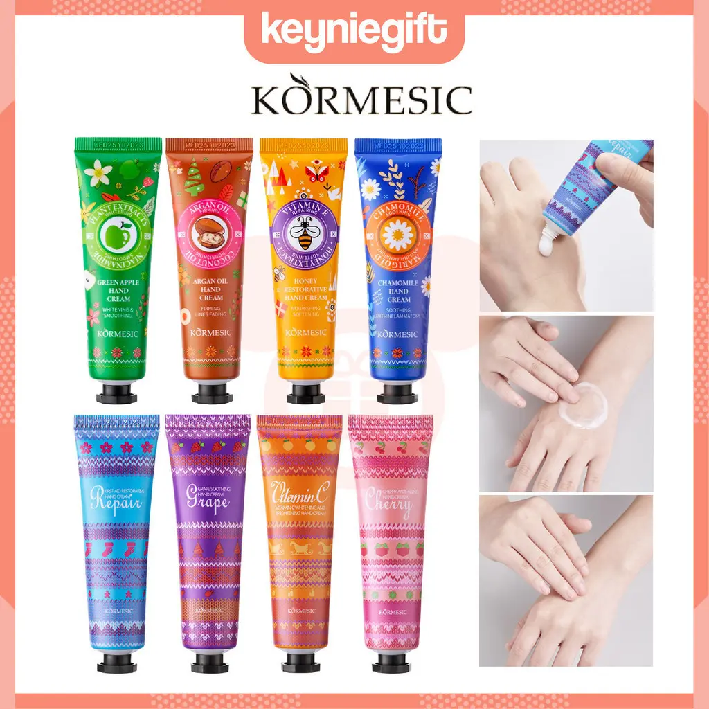 Kormesic Hand Cream Krim Tangan Moisturizing Soft Fruit Lotion Harum Handcream Murah 30gr KO007