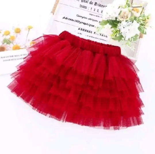 rok tutu anak perempuan lucu model cantik berumpak umpak 2