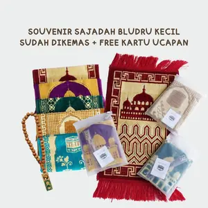 SAJADAH BLUDRU MINI AL JAZIRA 35 X 55 CM HALUS LEMBUT