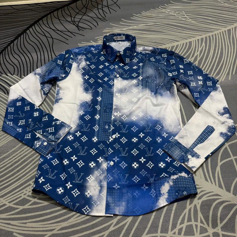 Áo Sơ Mi Tay dài loang  màu Form Chuẩn ST MEN STORE Menswear Có Cổ Shirt Unisex