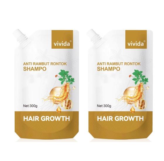 Vivida Anti Hair Fall Hair Treatment Shampoo Oil Control Anti- 300ml 8