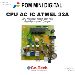 CPU Pom Mini AC Original Atmega 16/32 PCB Fiber Mesin pom mini Digital
