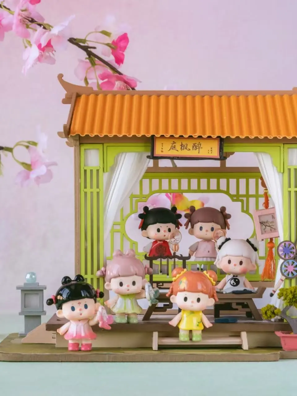 BUER Chinese Style series pvc mini figures