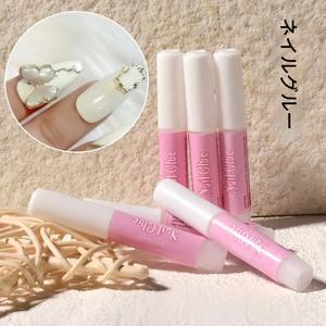 ネイルグルー、超強力なアクリルネイル用プロ用接着剤、長持ちするネイルチップ用接着剤、2g/0.07OZ/個入