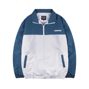 Rown Division Tracksuit Tracktop Jacket || Chicago Petrol White
