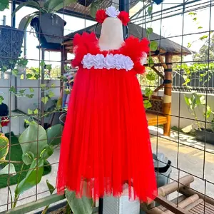 Gaun  Anak Keanokids Tutu rainbow dengan Aksesoris Lengkap - Bayi, Baju, Fashion mini dres dress rainbow anak 1 tahun Anak-Anak