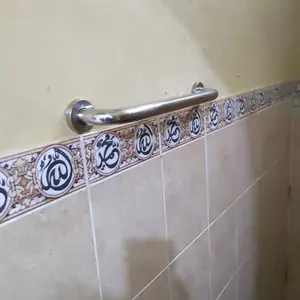 30/40/50/60cm Handle Kamar Mandi Pegangan Kamar Mandi Toilet Gagang Bathub Grab Bar Stainless