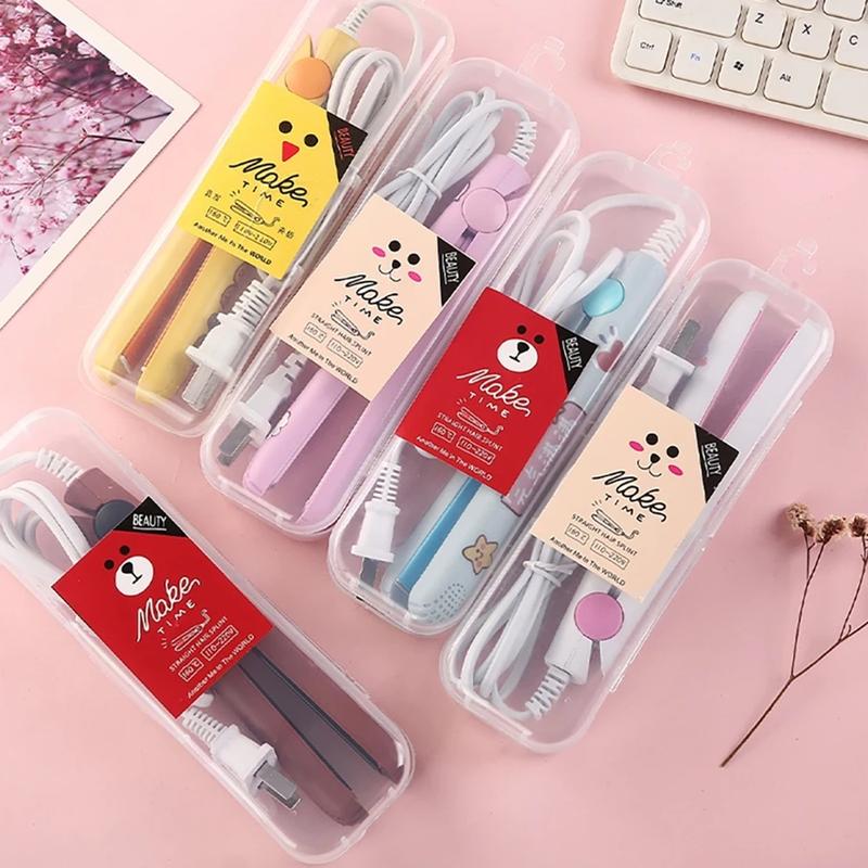 Máy Làm Tóc Ép Tóc Uốn Tóc Duỗi Tóc Là Tóc Mini Nhỏ Gọn Tiện Lợi Đa Năng Bỏ Túi