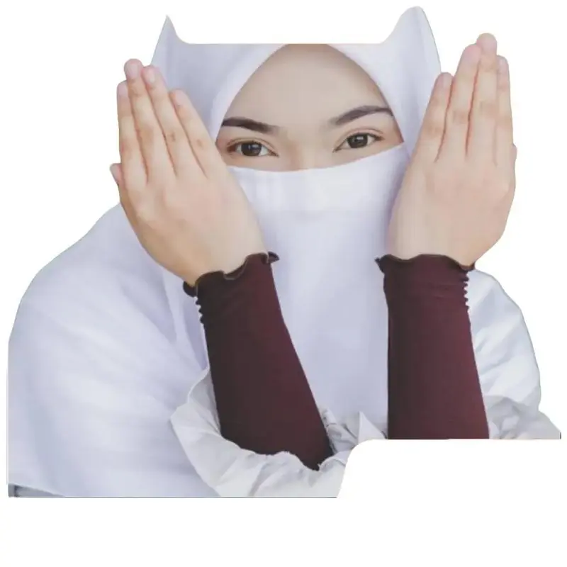 Handsock Curly 1 layer / Manset Tangan Wanita Panjang Muslim 0