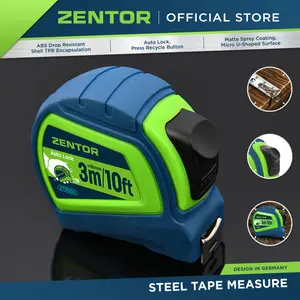 ZENTOR Meteran Besi Steel Tape Measure Auto-lock ZT5100X