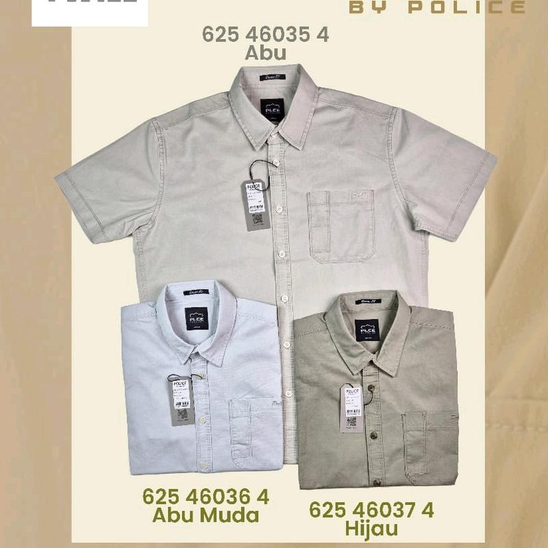 KEMEJA PENDEK POLICE // ORIGINAL BRAND POLICE Pria 0