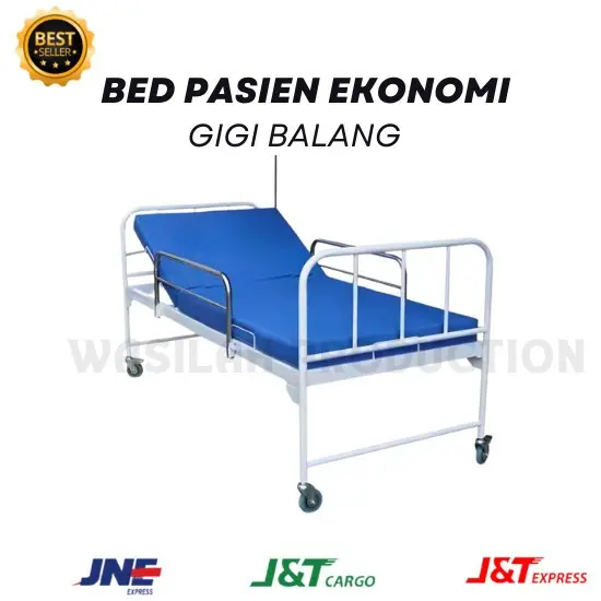 BED PASIEN EKONOMI STANDAR || BED EKONOMI 1 CRANK || BED EKONOMI 2 CRANK || ALINGAN STAINLESS - BED GIGI BALANG