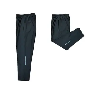 celana panjang parasut street olahraga senam jogging gym fitness jalan santai Cepat Kering Nyaman Uniseks Pria Wanita Sport Lari xl zipper hitam Jogger Joger