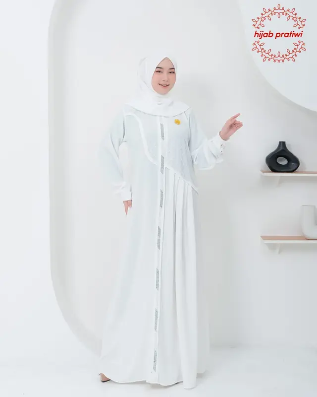 Syakila Dress Gamis Cringkel Mix Brukat Gamis Viral Kekinian Terbaru Gamis Muslim Elegant Gamis Kondangan Hits 2025 7