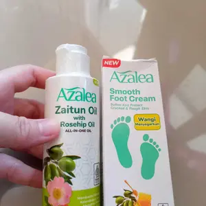 [SPECIAL LIVE] Paket Azalea Foot Cream dan Azalea Zaitun Oil Hand Mencerahkan Tangan