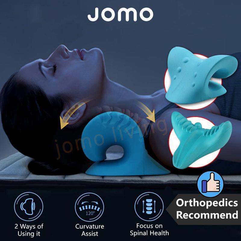 Product Introduction of 【Mother's Day Gift】 Premium Quality - Neck Massager Pillow Neck Stretcher C Rest Neck V Shape Pillow Cervical Traction Massager 0