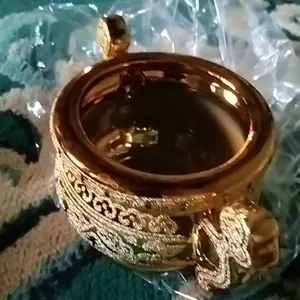 4/5inch Hiolo Tempat Hio Emas Kuningan / Hio Dupa Kuningan / Hiolo Tempat Dupa Hio Emas