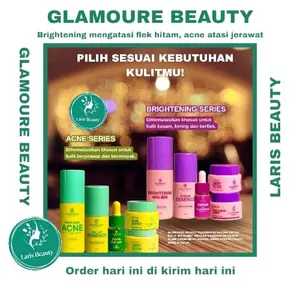 (FREE GIFT) GLAMOURE BEAUTY skincare all skin type 2 varian BPOM  Mencerahkan Perawatan Pencerah