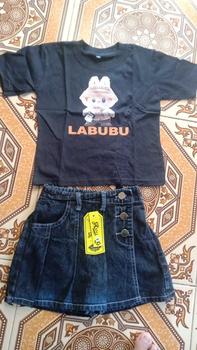 Product Review of SETELAN ROK CELANA JEANS TIGA KANCING ANAK PEREMPUAN from M**f 0