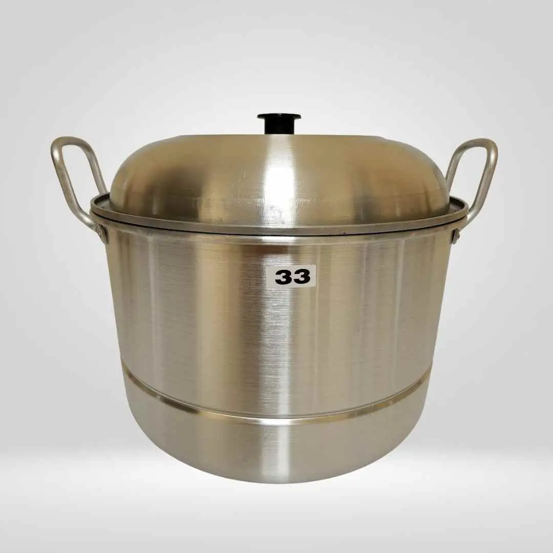 BEST QUALITY Panci Dandang Kukus 30 33cm Aluminium Panci SERBA GUNA / Panci Kukusan Nasi Kitchenware Peralatan Dapur Air