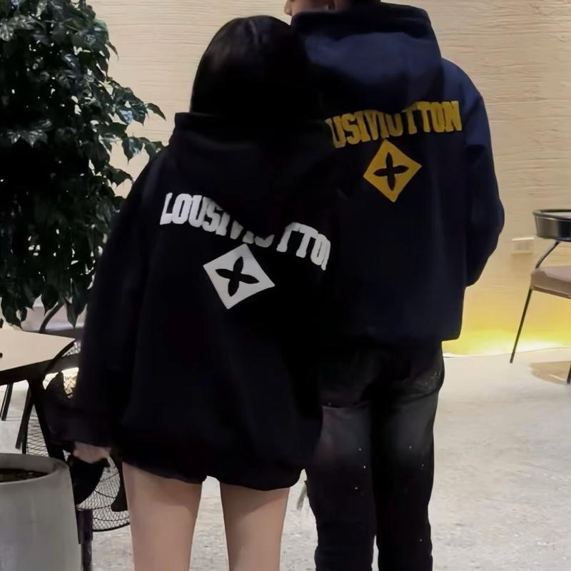 Áo Hoodie Nỉ Bông Thêu Xù Tag Vàng Chất Dày Dặn Thu Đông Nam Nữ