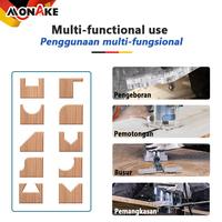 Gambar Monake Alat Jerman Trim Router Kayu 6mm 1/4 Inci Inch Wood Electric Mesin Pemangkas Pemangkas Listrik Trimmer Set Mesin Router Profil List Kayu Trimer Ruter MK3709 - Gaya Biasa dari Alat Jerman Premium Store Kota Administrasi Jakarta Barat 5 Tokopedia