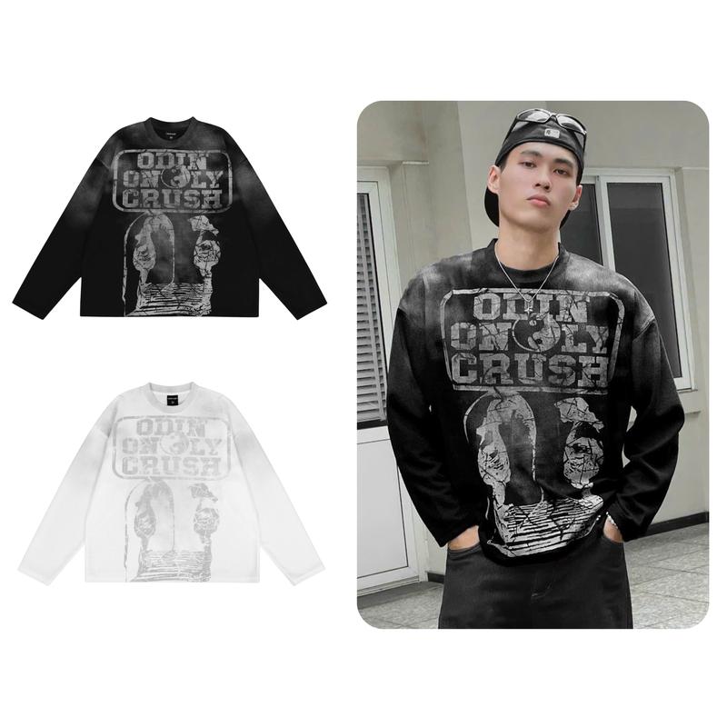  Áo dài tay Waffle Crush Odin Club Áo longsleeves nam nữ chất liệu vải waffle form oversize thoải mái 