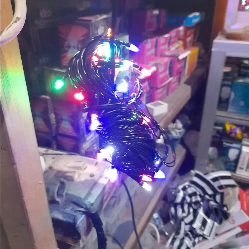lampu hias kecil kelap kelip 8mode. 4