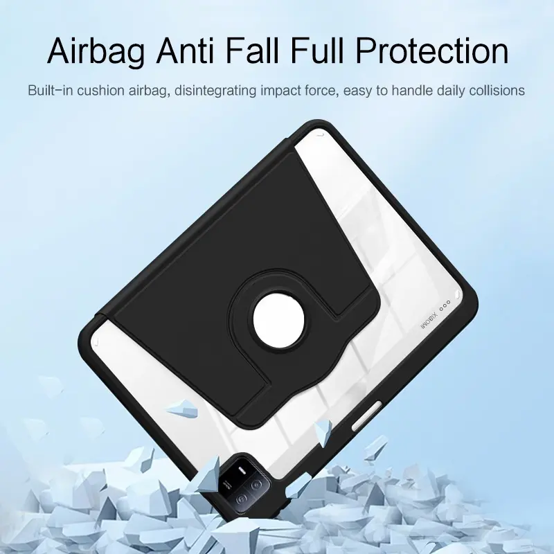 Casing Xiaomi Mi Pad 6 MiPad 6 Pro 11 Inch 2023 Case 360 Rotating Acrylic Crystal With Slot Pen Holder 6