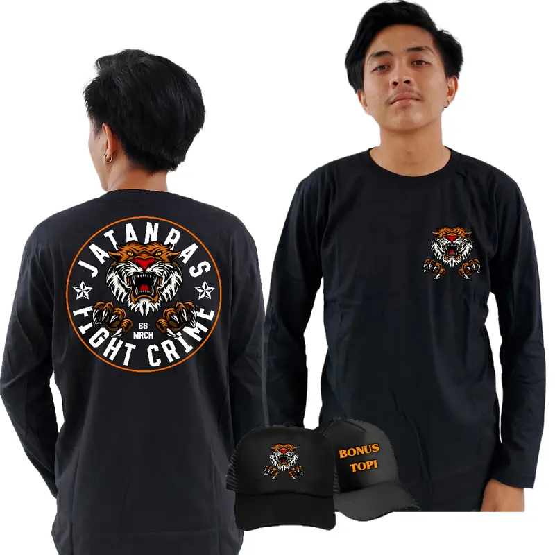 KAOS DESAIN SABLON JATANRAS KEREN SIMPLE READY SIZE S-XXXL GRATIS TOPI KEREN 1