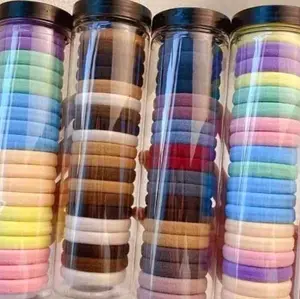 Ikat Rambut Tabung Isi (20pcs) Warna Random - Untuk Menjaga Rambut Tetap Rapi dan Teratur - Scrunchies