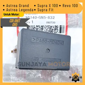 CDI Unit GN5 Capasitor Discharge Ignition Kualitas Original Honda Astrea Grand Supra X 100 Astrea Legenda Supra Fit Lama Revo 100 Supra Fit New Sidiai Sediay Gren Supra Lama Revo Lama Presisi Sidiae Cday Sidiay Supra Old Asli SDI Cidiay Ori AHM