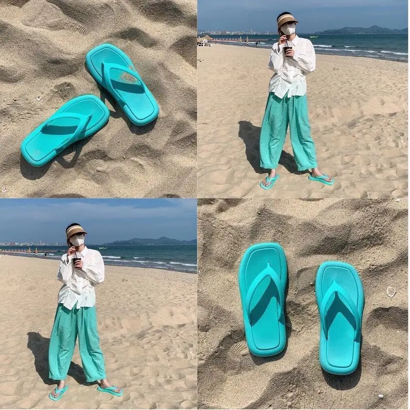 BOS0058 Sandal Jepit Unisex Flip Flop Sendal Jepit Korea Pria Wanita 5