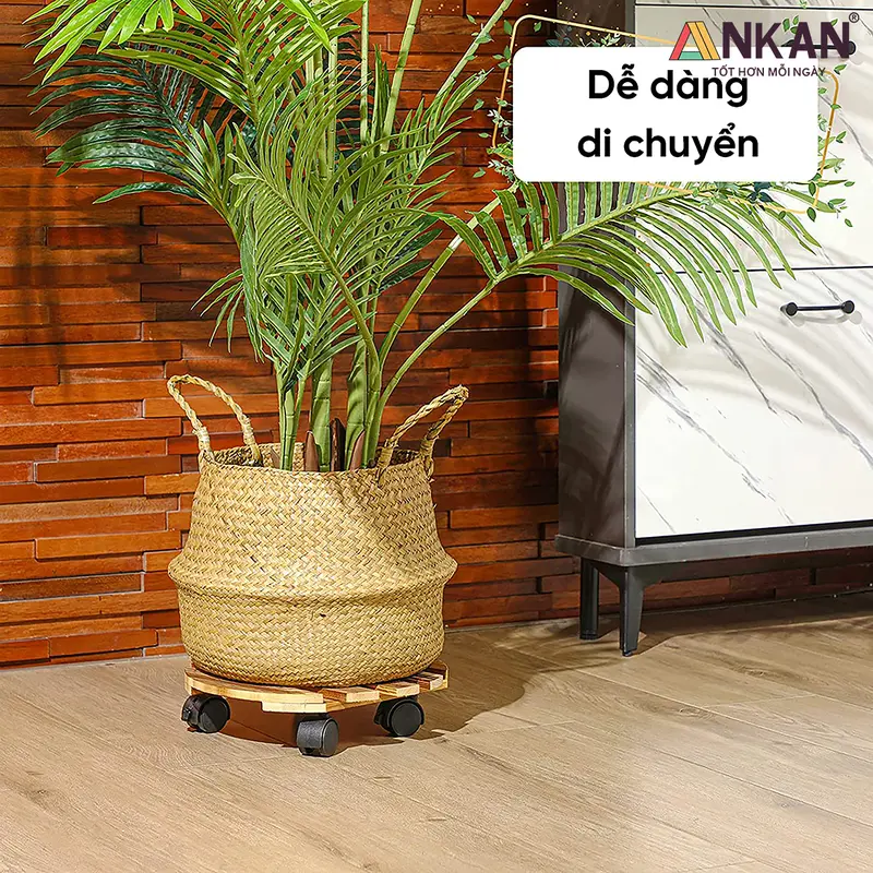 Kệ Giá Đỡ Chậu Hoa Cây Cảnh Đa Năng ANKAN Đường Kính 30cm Chịu Lực 60kg 4
