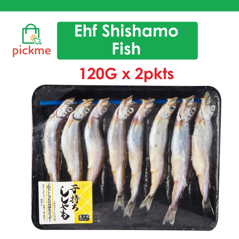 [Bundle of 2] Ehf Shishamo Fish [8pcs X 2] - Frozen