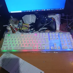 Mayy keyboard gaming and mouse set mechanical RGB kabel usb water proof keyboad sepaket/keyboard dan mouse keyboard gaming