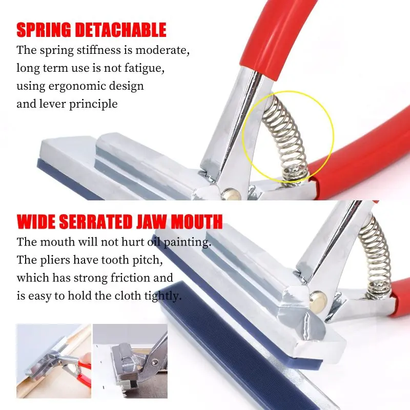 Penjepit Kanvas Canvas Clamp Plier Tang Kanvas Penjepit Bahan Kain Model Tang Besar Adjustable Cloth Clamp 6