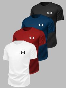 Under Armour Heatgear Tech Twist Camiseta Menswear Casual Deportes Top Gimnasio Entrenamiento Ropa Activa Correr Golf Transpirable Poliéster Verano Vacaciones Regalo día del Padre Hermano
