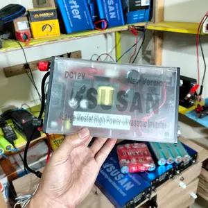Susan 4Mosfet Jumbo Inverter Ultrasonik 12V Daya Tinggiuntuk Outdoor dengan Perlindungan Baterai dan Frekuensi Adjustable pdc