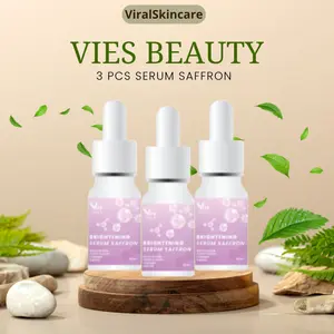 Vies Beauty Glow Serum Saffron Bundling 3pcs 100% Original