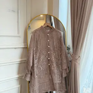 Arunika Outer  - Atasan Outer Brokat Kondangan by Jasminescraft