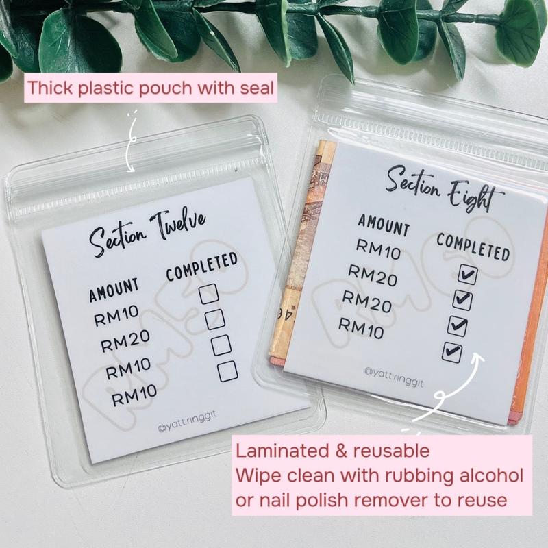 Mini Luxe Sampul Simpanan (12 pcs) dengan Tracker Simpanan | - TikTok ...