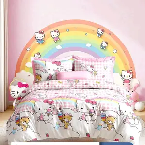 Bedcover Sprei anti geser All uk 180x200-120x200 sprei anak motif HK