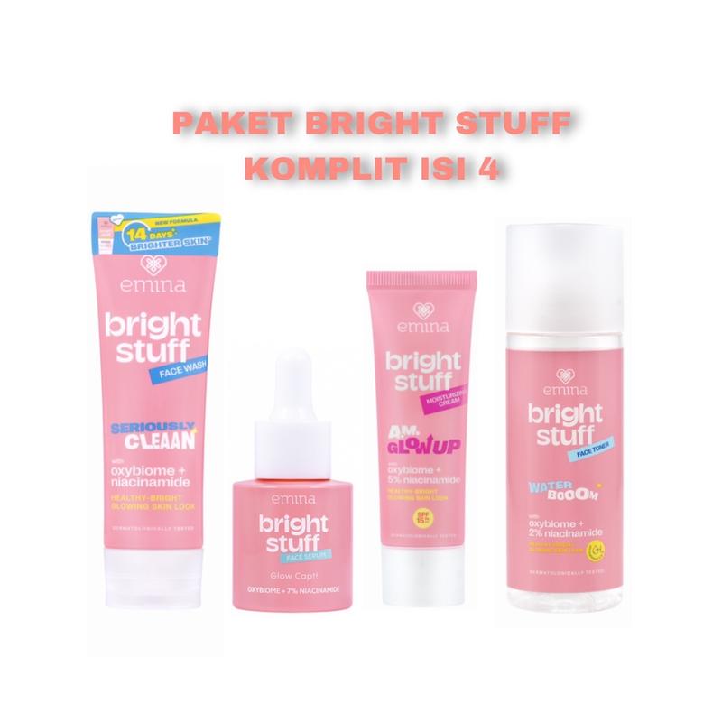 [PAKET] EMINA BRIGHT STUFF BASIC & KOMPLIT 0