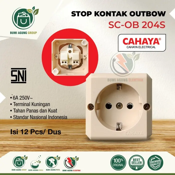 NEW SERIES Stop Kontak , Saklar Engkel Double Single Model Broco Inbow Outbow IB
