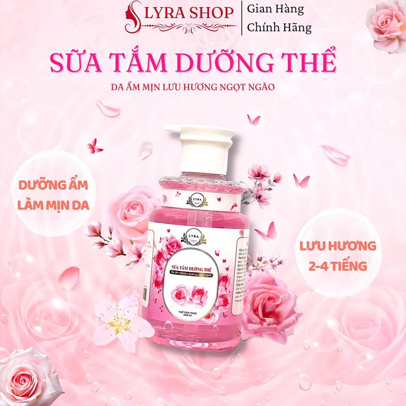HN5 ## - A19 - SỮA TẮM DƯỠNG THỂ HƯƠNG NƯỚC HOA LYRA - DELL ĐỘC QUYỀN Trên live