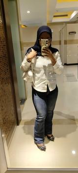 Product Review of Uniq.co | Kemeja Wanita Shakila Bordir Premium Outwears | Kemeja Atasan Wanita Casual Lengan Panjang from l**a 0