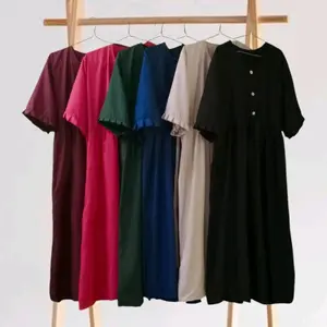 Daster/Dres | Katun Halus Polos | Daster Kekinian